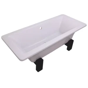 Bath Freestanding Nile 1800x820x655 Beech Base