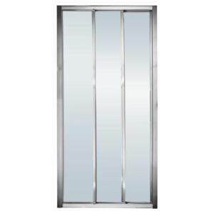 Tri Slider Matt-Chrome 900x1850