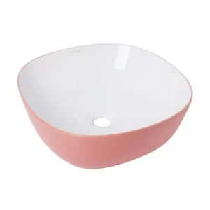 Evoque Freestanding Basin Blush Pink