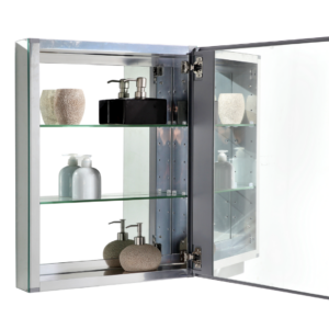 Mirror Cabinet 500x660x127mm - Aluminium