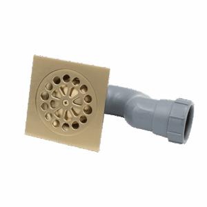 Square Shower Trap Round Grid Holes
