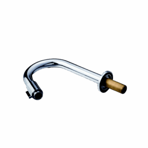 Round Quarter Turn Valve Deck Mounted Spout (15mm inlet)