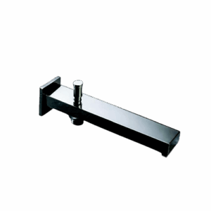 Square Bath Diverter Spout (15mm inlet) 200