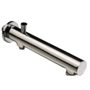 Square Bath Diverter Spout (15mm inlet) 150