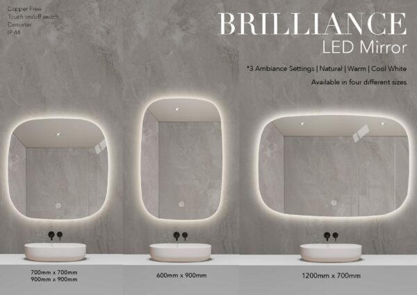 Brilliance Mirror 1200x700mm