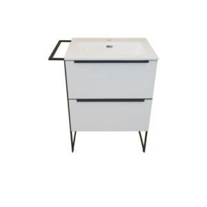 Loft 600 Cabinet & Vanity White - 715x460x845mm