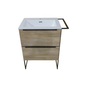 Loft 600 Cabinet & Vanity Cherry - 715x460x845mm