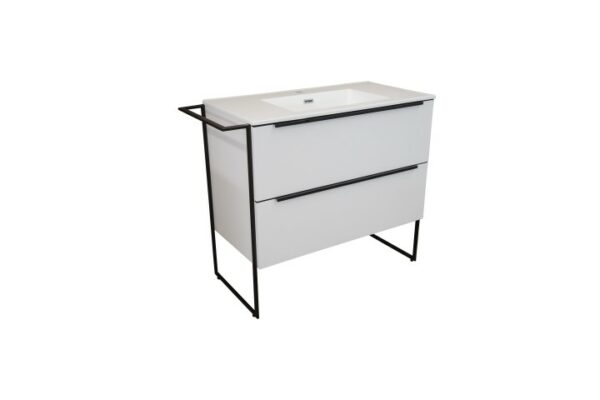 Loft 900 Cabinet & Vanity White - 1015x460x845mm