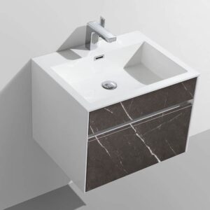 600 Simplicity Vanity & Basin  - Black Marble