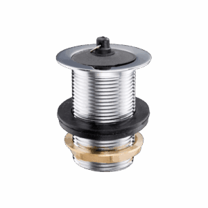 Slotted Basin Waste with Rubber Plug (no chain)