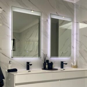 Mirror 600x900x25mm with LED light